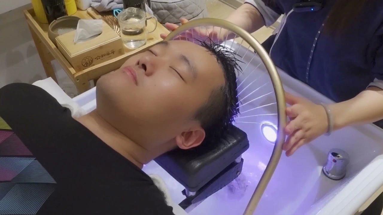 Gội đầu dưỡng sinh nam có tác dụng thư giãn toàn thân, tốt cho giấc ngủ 