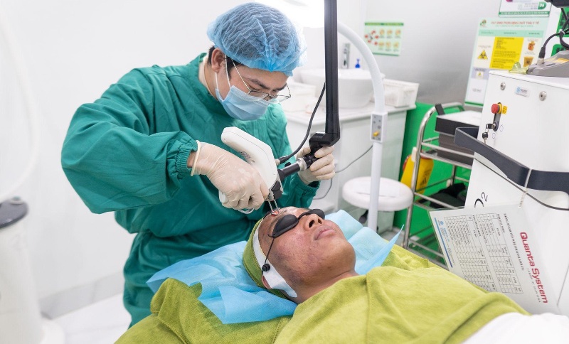 Laser trị mụn viêm mủ mang đến hiệu quả cao