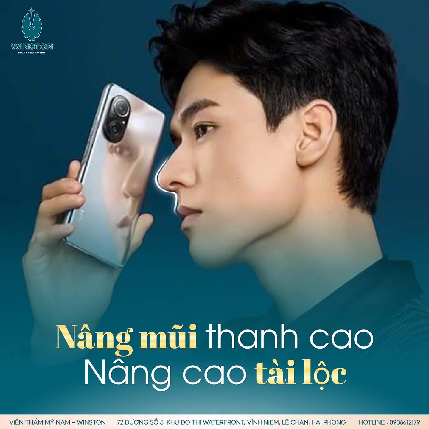Nâng mũi cho nam giới